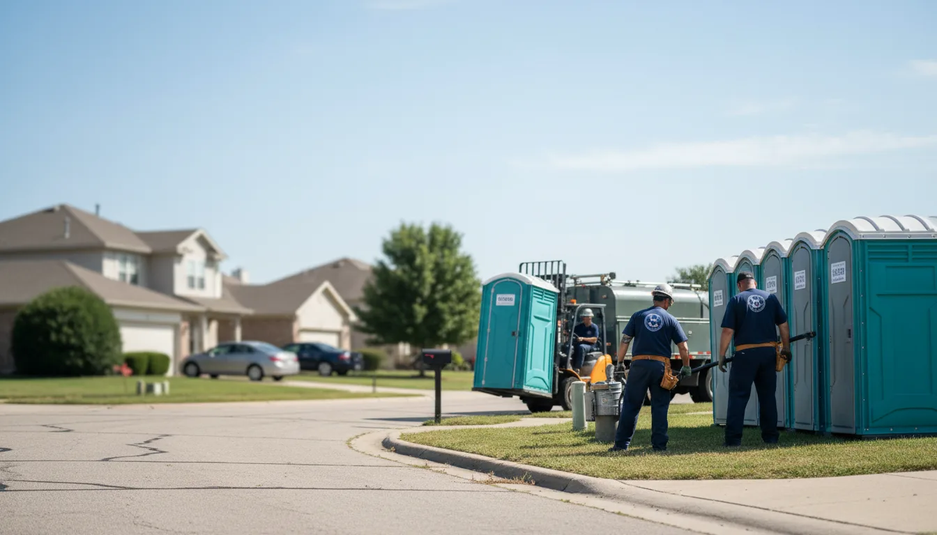 Porta Potty Rental in Doyline, LA near me